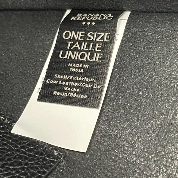 Banana Republic Factory Black Leather Crossbody Bag - Picture 10 of 10